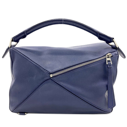 LOEWE Puzzle bag 2WAY Handbag Calf Ladies [Used]