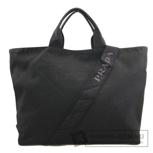 PRADA Drill 2WAY Tote Bag Canvas Ladies [Used]