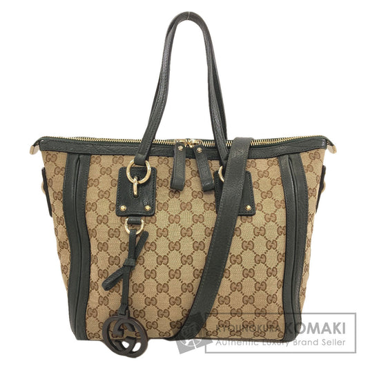 GUCCI 247281 GG canvas 2WAY Handbag Canvas Ladies [Used]