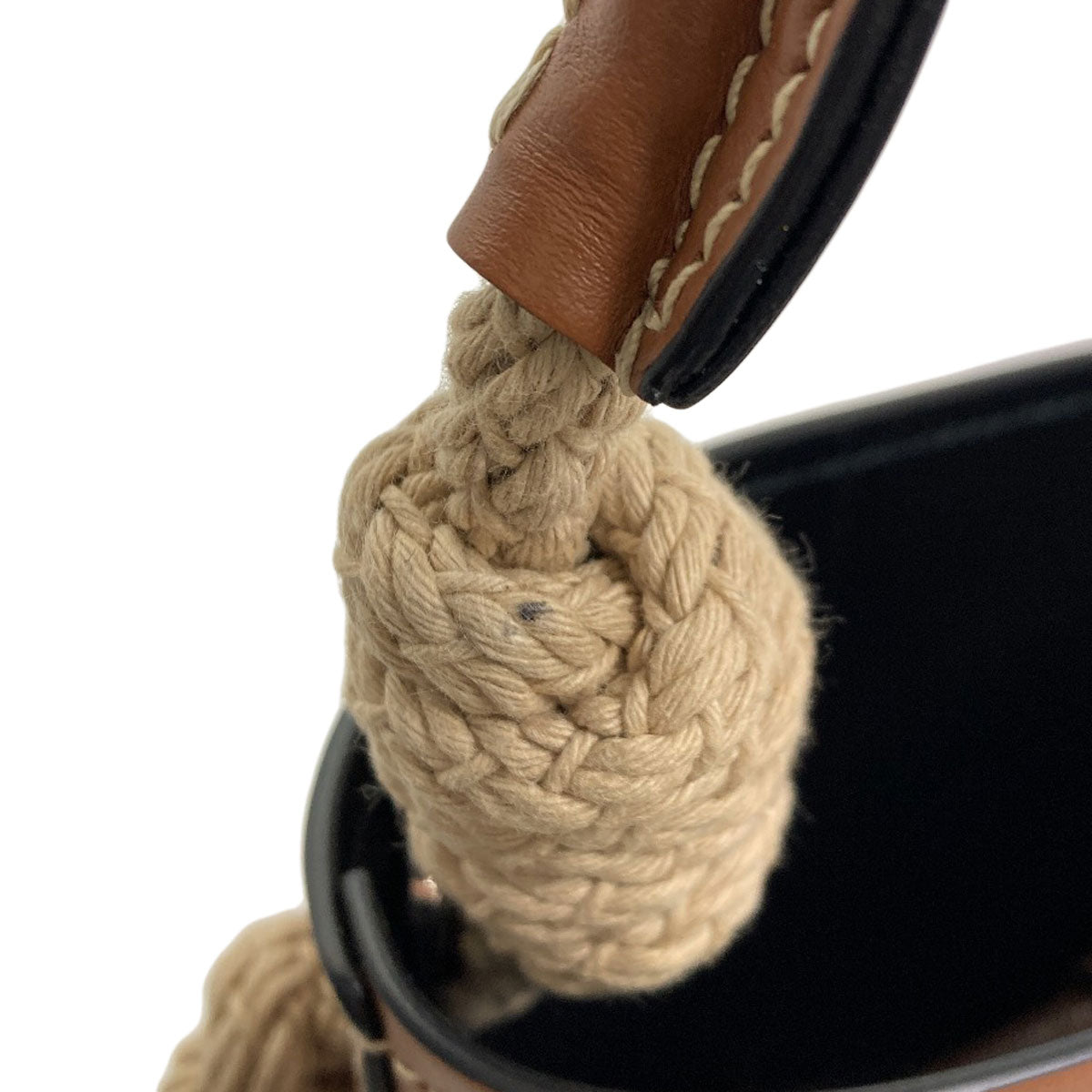 PRADA 1BE050 Tambour Bucket Shoulder Bag Calf Ladies [Used]