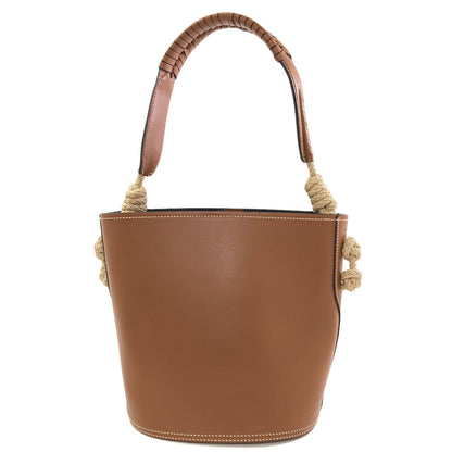 PRADA 1BE050 Tambour Bucket Shoulder Bag Calf Ladies [Used]