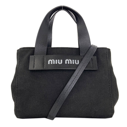 MIUMIU 2WAY Handbag Canvas Ladies [Used]