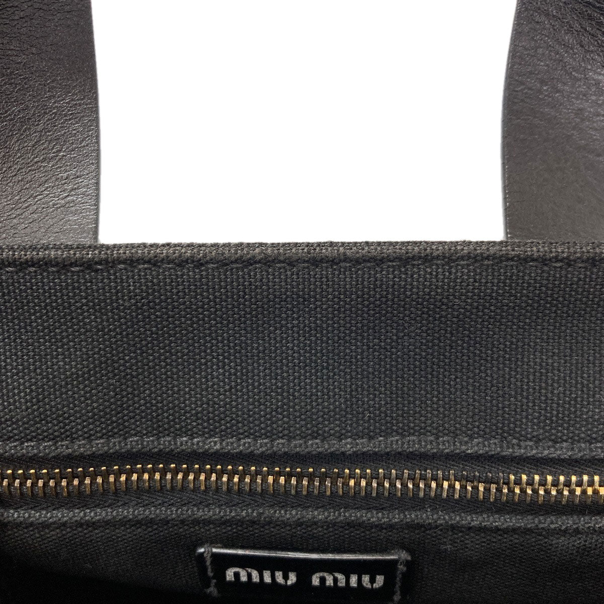 MIUMIU 2WAY Handbag Canvas Ladies [Used]