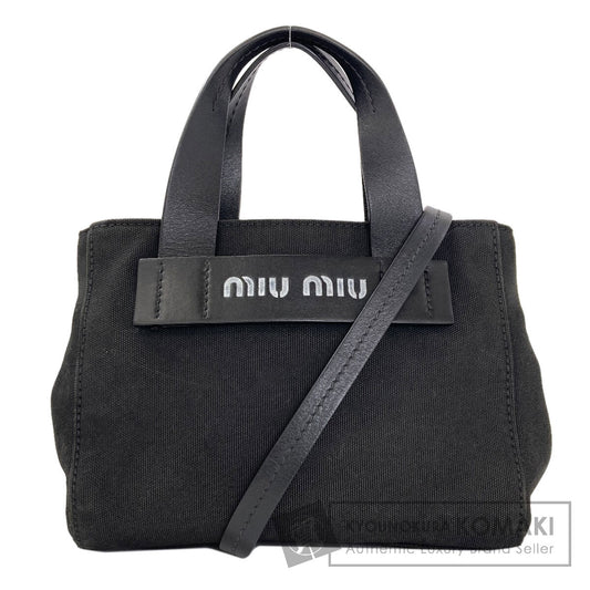 MIUMIU 2WAY Handbag Canvas Ladies [Used]