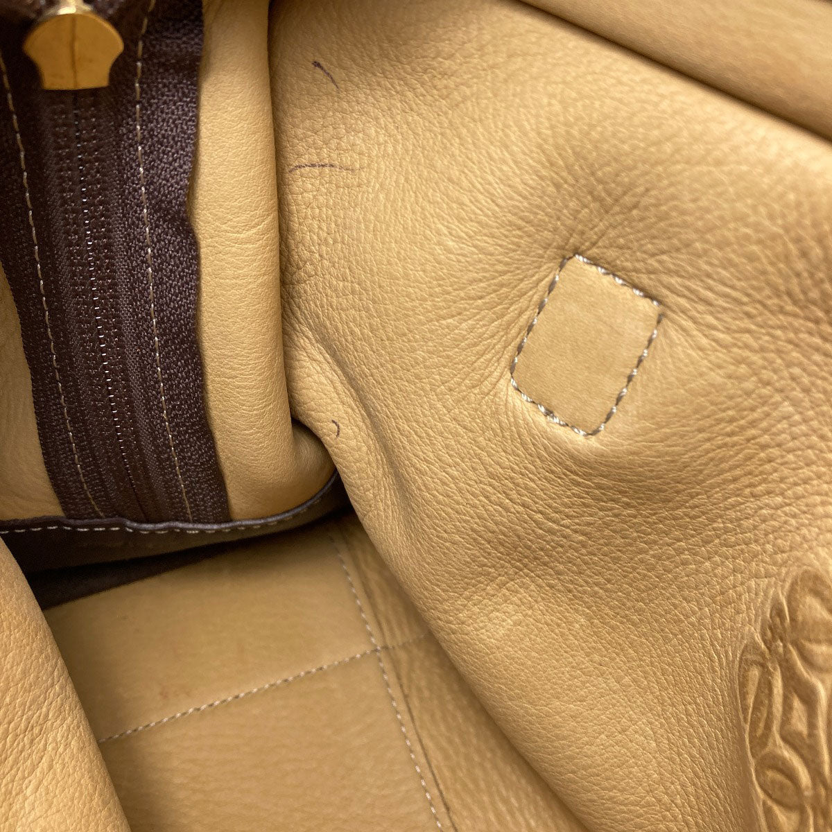 LOEWE Amazona Handbag Suede Ladies [Used]