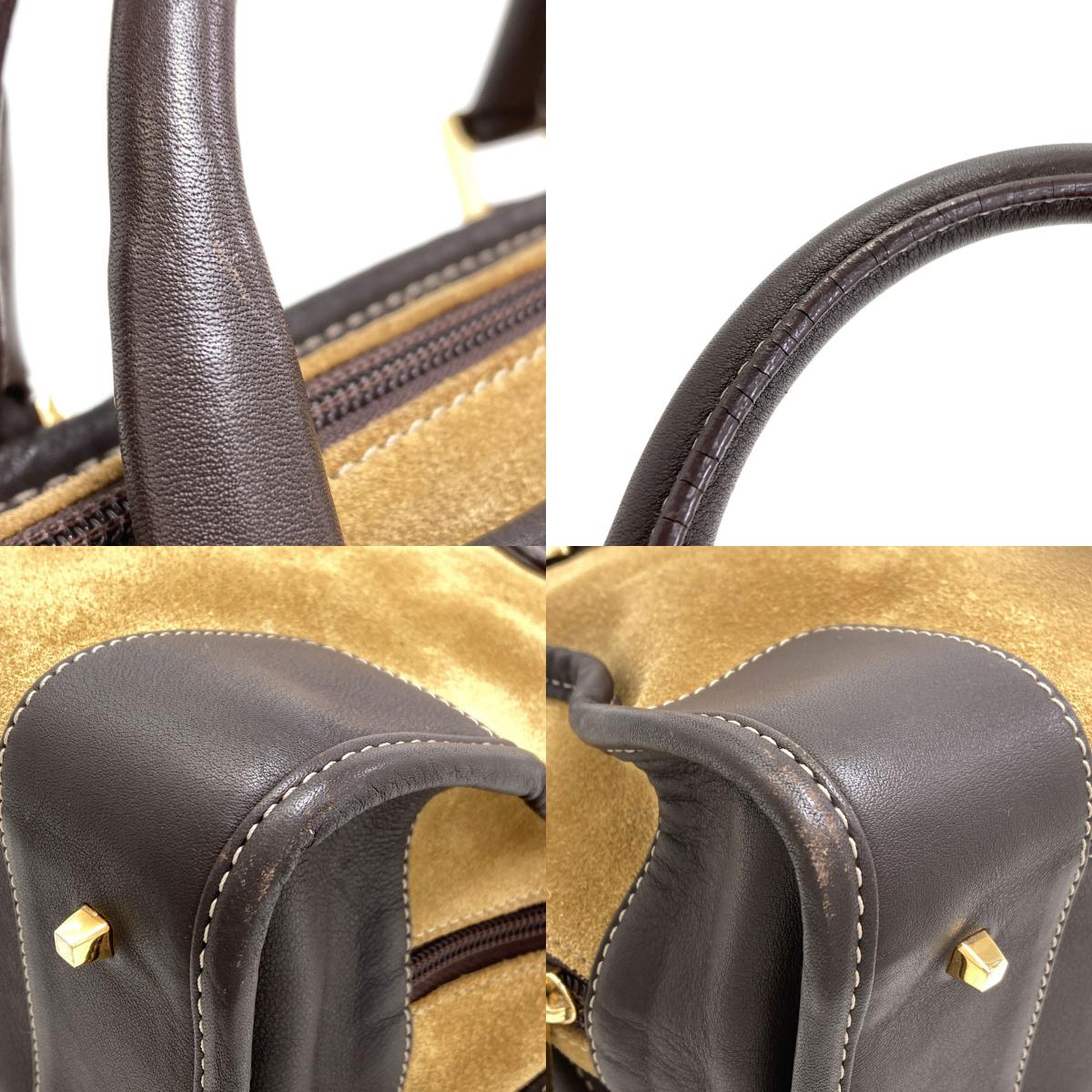 LOEWE Amazona Handbag Suede Ladies [Used]