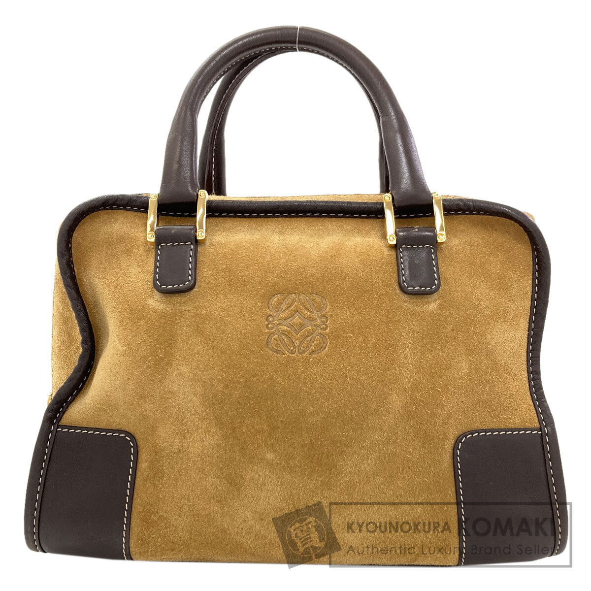 LOEWE Amazona Handbag Suede Ladies [Used]