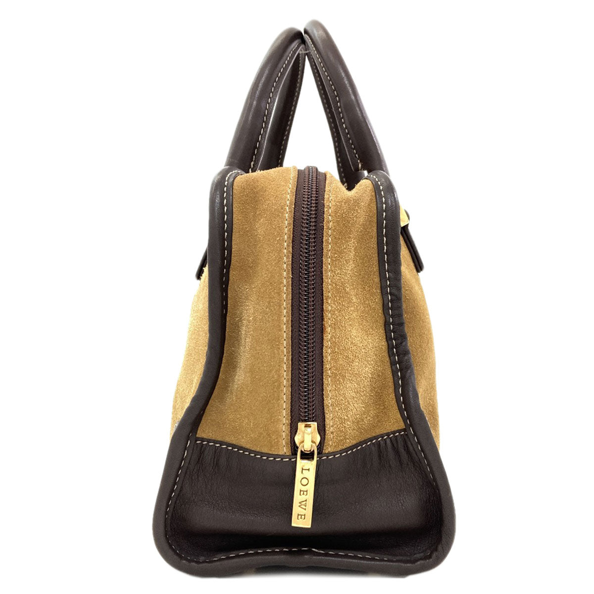 LOEWE Amazona Handbag Suede Ladies [Used]