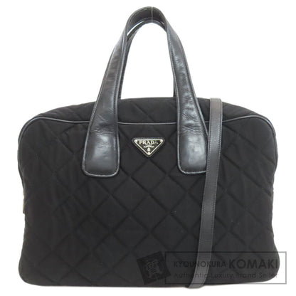 PRADA Quilting 2WAY Handbag Cotton canvas Ladies [Used]
