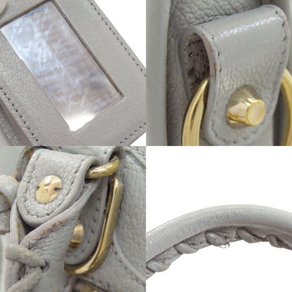 BALENCIAGA 300295 Classic Mini City 2WAY Handbag Calf Ladies [Used]