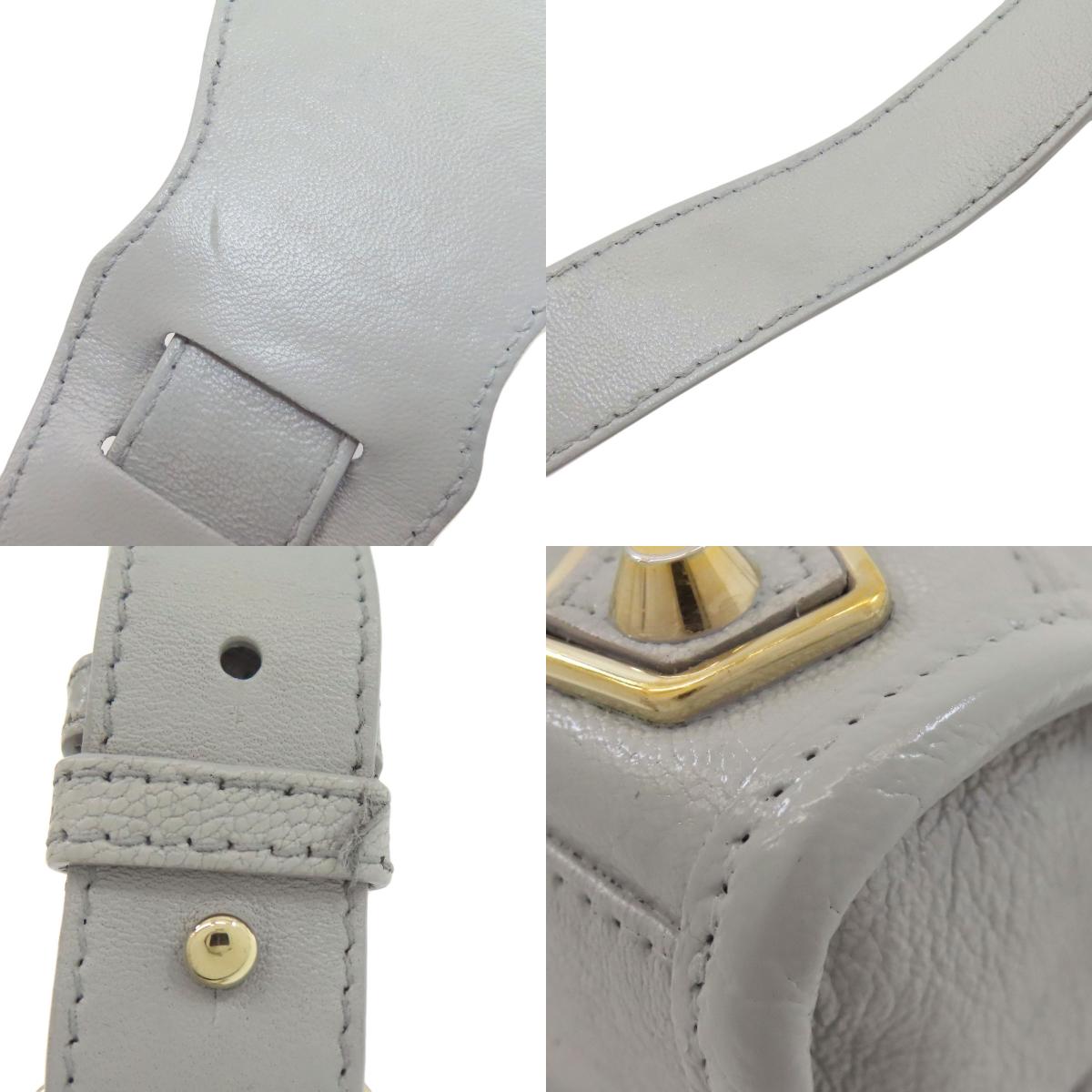 BALENCIAGA 300295 Classic Mini City 2WAY Handbag Calf Ladies [Used]