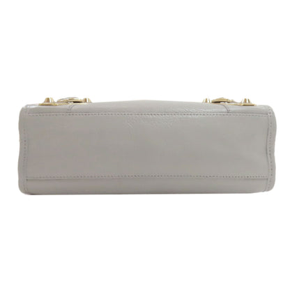 BALENCIAGA 300295 Classic Mini City 2WAY Handbag Calf Ladies [Used]