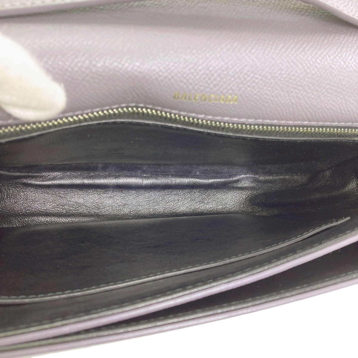 BALENCIAGA 542207 Long shoulder Shoulder Bag Calf Ladies [Used]