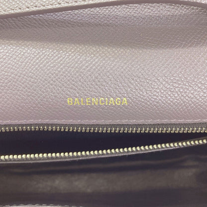 BALENCIAGA 542207 Long shoulder Shoulder Bag Calf Ladies [Used]