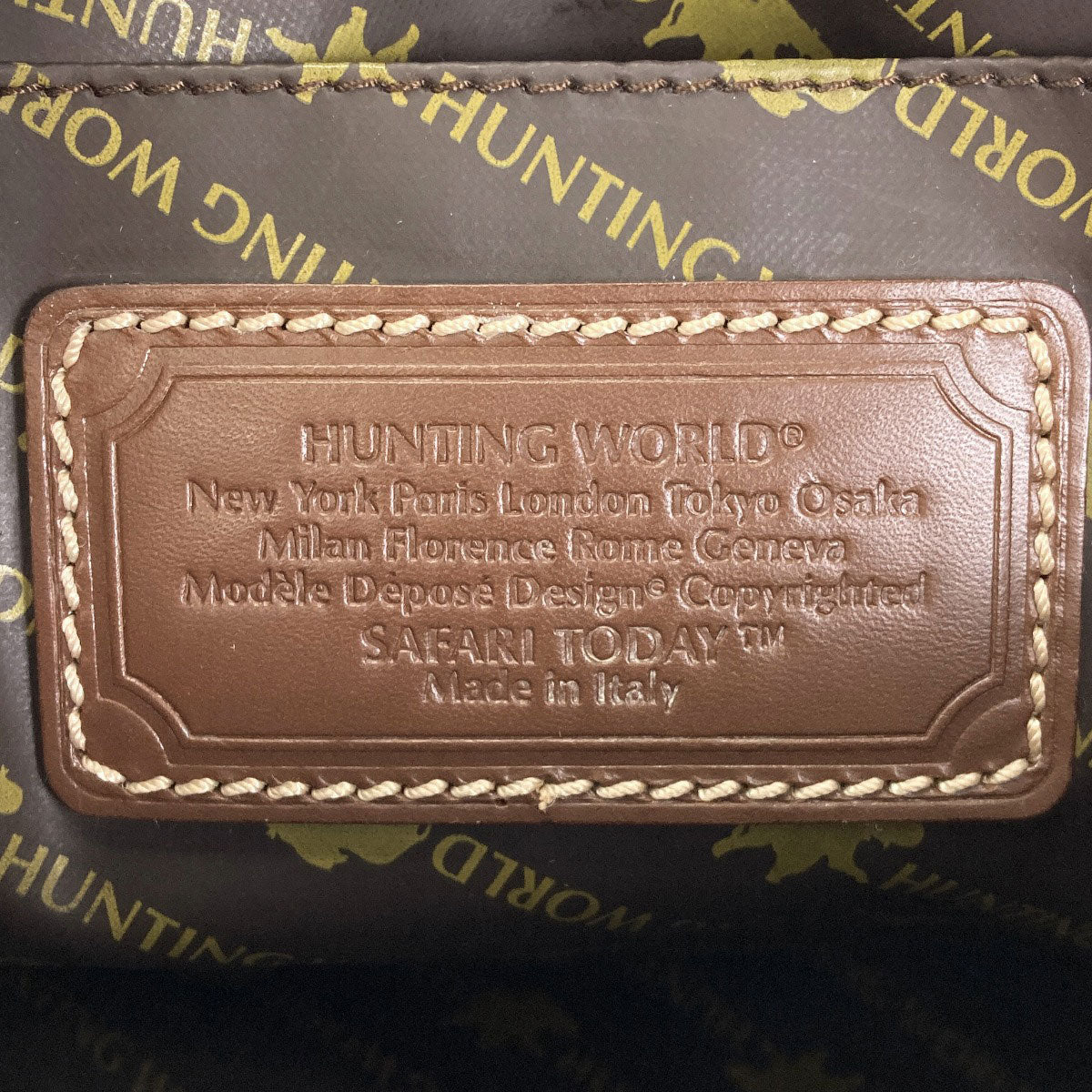 HUNTING WORLD one belt Shoulder Bag Nylon Ladies [Used]