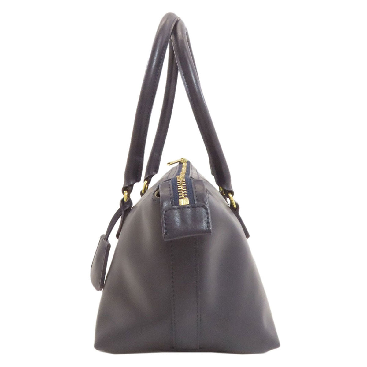 ADMJ logo Handbag Leather Ladies [Used]