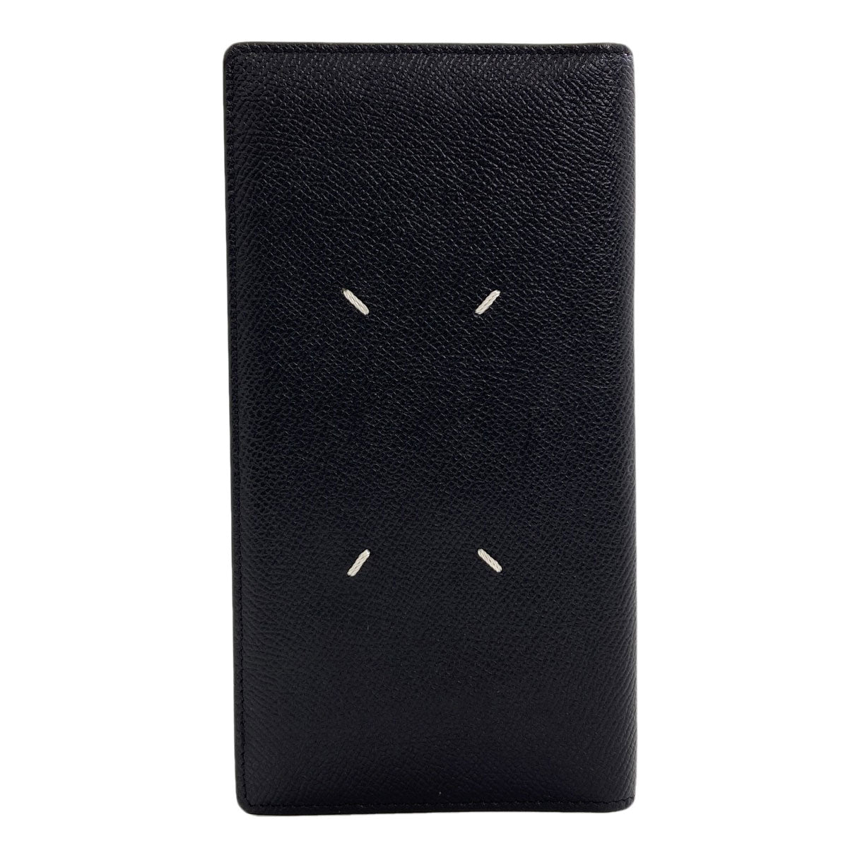 MaisonMargiela logo Long wallet (with coin pocket) Leather mens [Used]