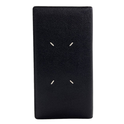 MaisonMargiela logo Long wallet (with coin pocket) Leather mens [Used]