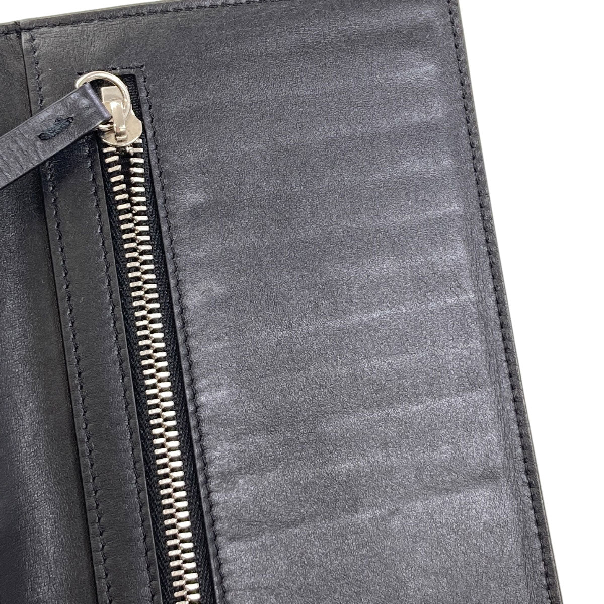MaisonMargiela logo Long wallet (with coin pocket) Leather mens [Used]