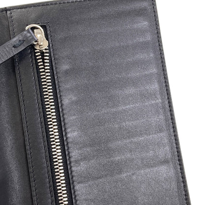MaisonMargiela logo Long wallet (with coin pocket) Leather mens [Used]