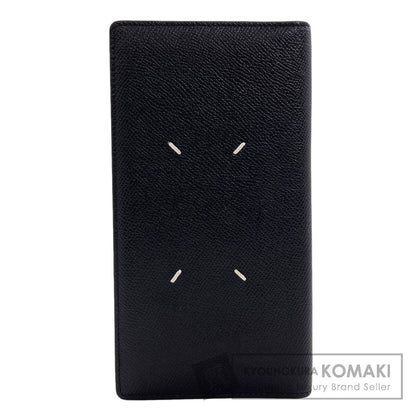 MaisonMargiela logo Long wallet (with coin pocket) Leather mens [Used]