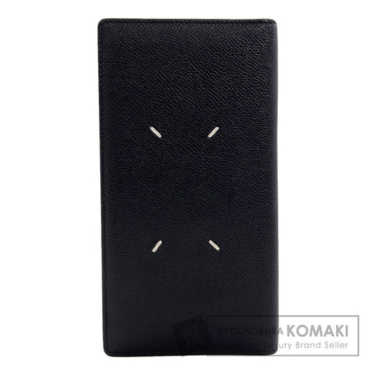 MaisonMargiela logo Long wallet (with coin pocket) Leather mens [Used]