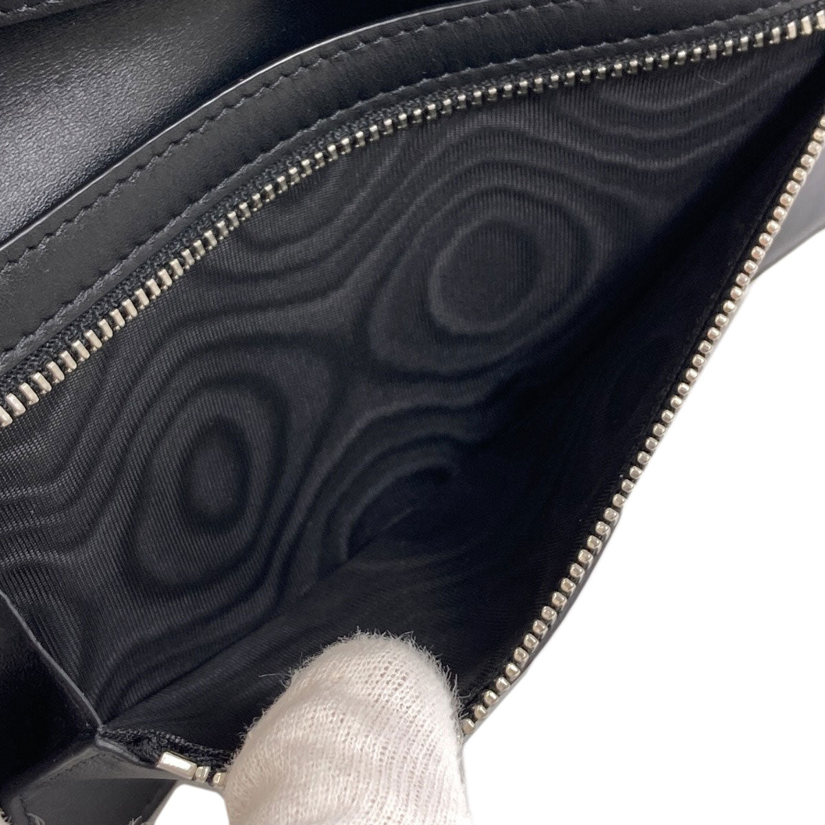 MaisonMargiela logo Long wallet (with coin pocket) Leather mens [Used]