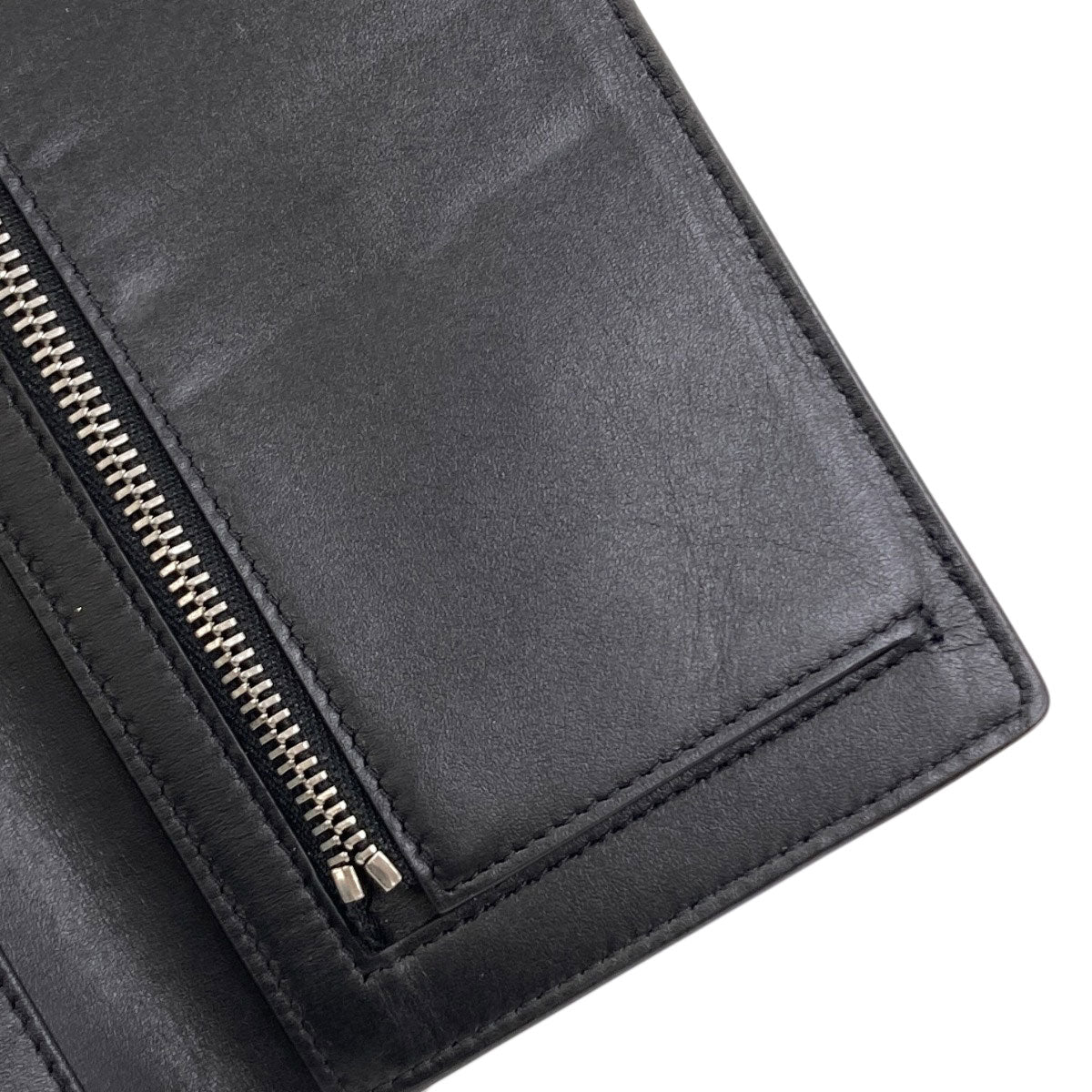 MaisonMargiela logo Long wallet (with coin pocket) Leather mens [Used]