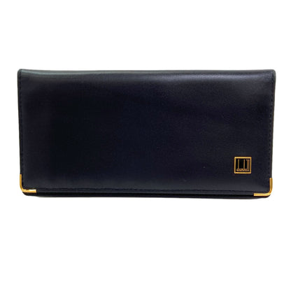 Dunhill logo Long wallet (no coin pocket) Leather mens [Used]
