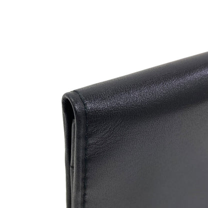 Dunhill logo Long wallet (no coin pocket) Leather mens [Used]