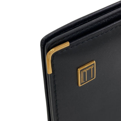 Dunhill logo Long wallet (no coin pocket) Leather mens [Used]