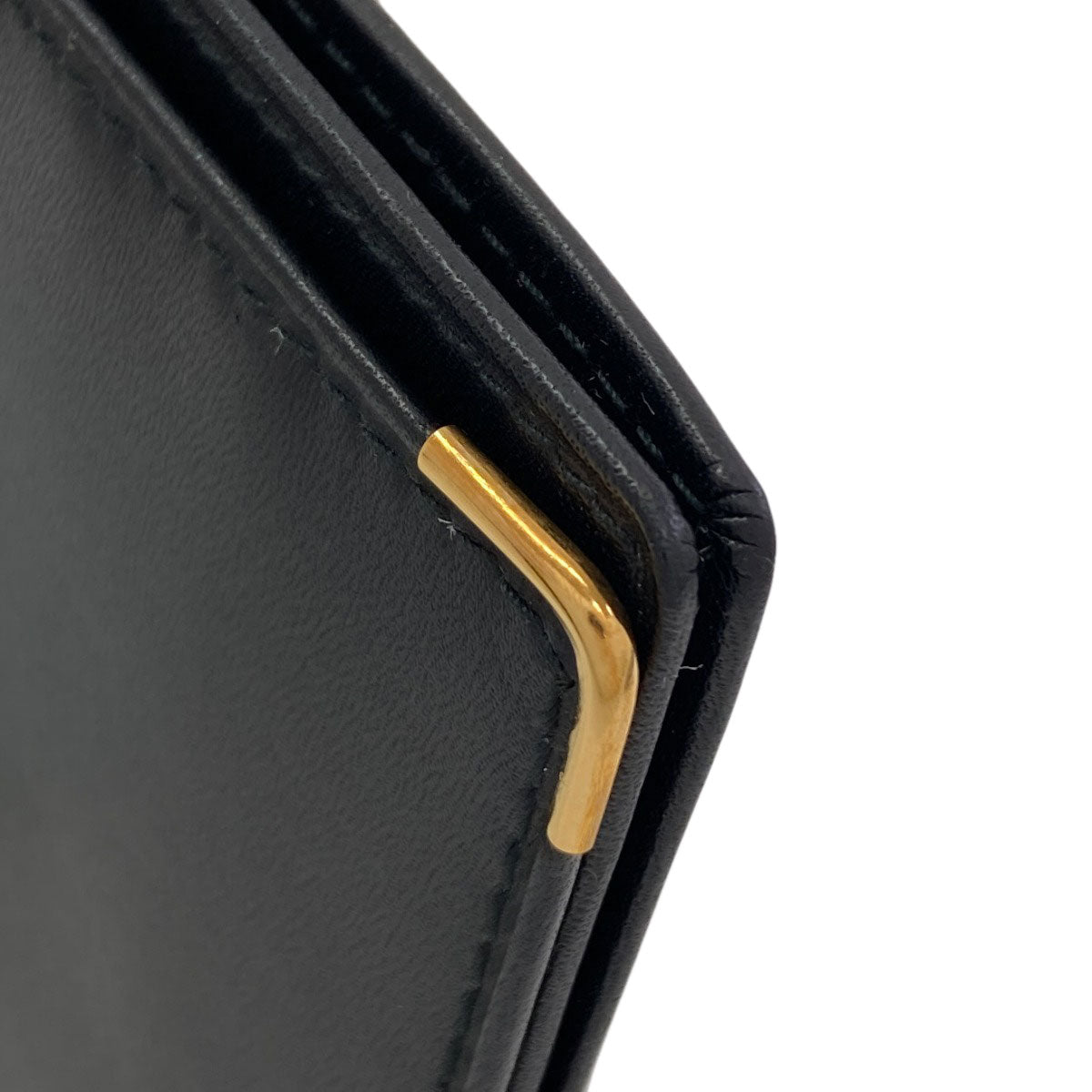 Dunhill logo Long wallet (no coin pocket) Leather mens [Used]
