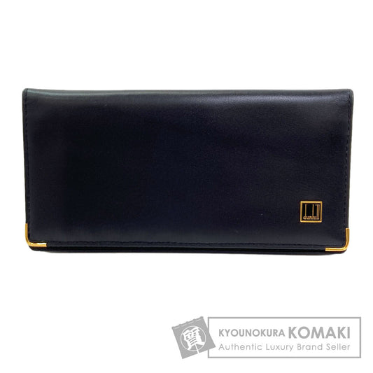 Dunhill logo Long wallet (no coin pocket) Leather mens [Used]