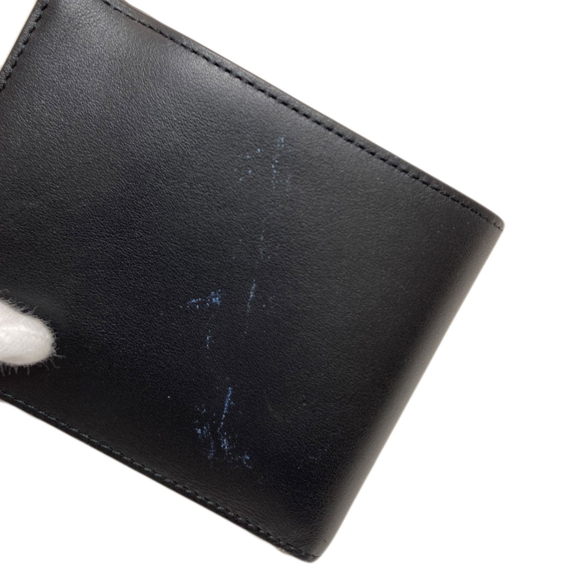 Dunhill sidecar Bifold Wallet with Coin Pocket Leather mens [Used]