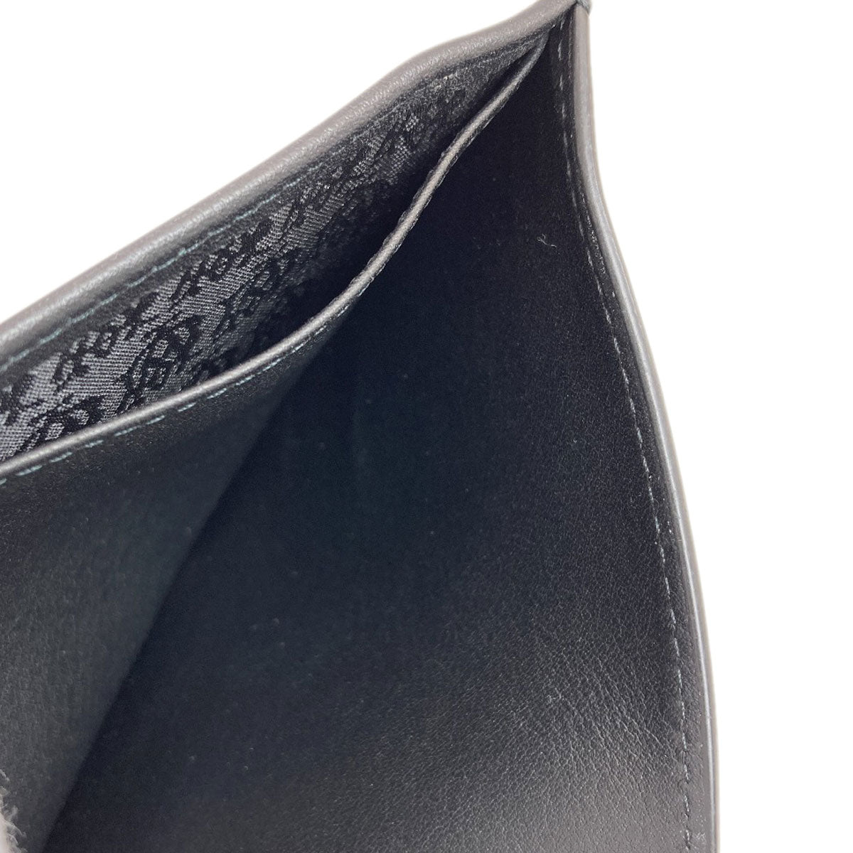 Dunhill sidecar Bifold Wallet with Coin Pocket Leather mens [Used]