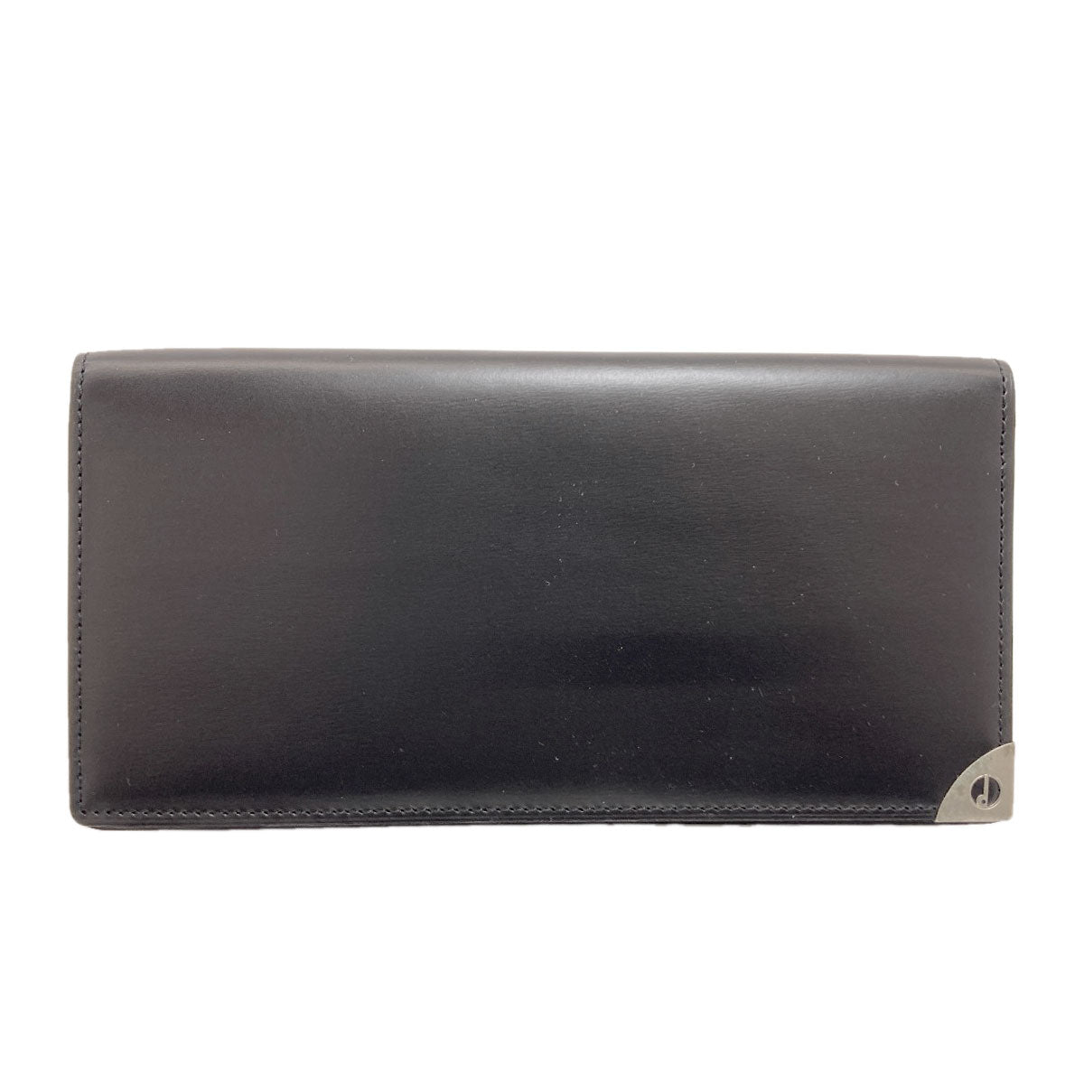 Dunhill logo Long wallet (no coin pocket) Leather mens [Used]