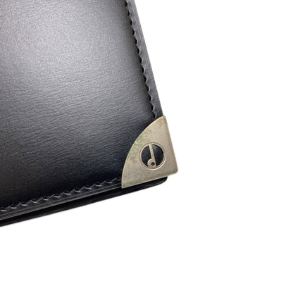 Dunhill logo Long wallet (no coin pocket) Leather mens [Used]