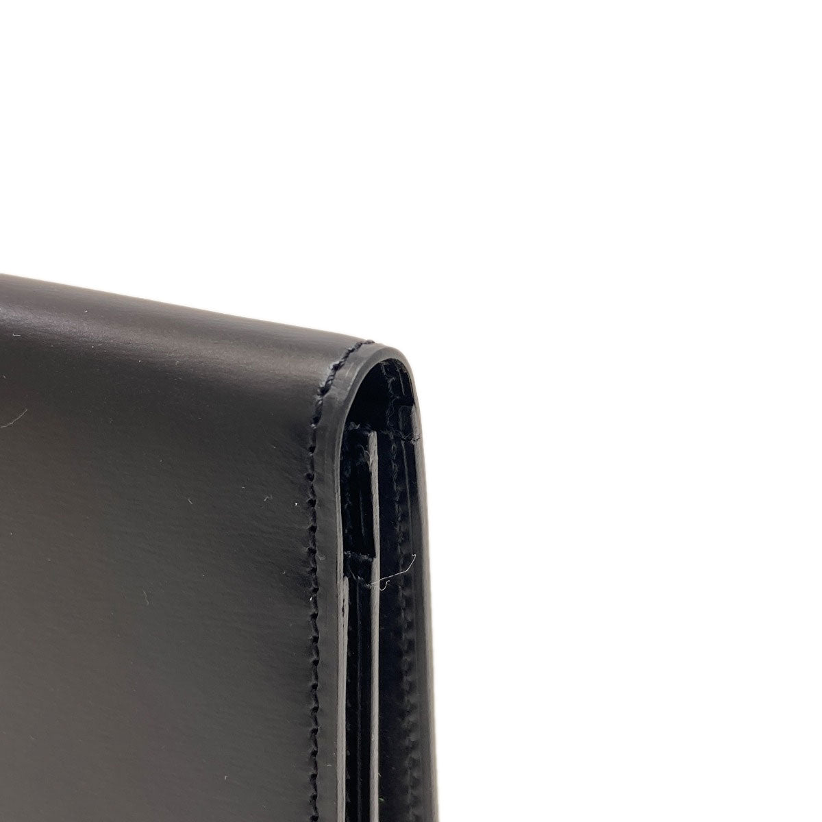 Dunhill logo Long wallet (no coin pocket) Leather mens [Used]