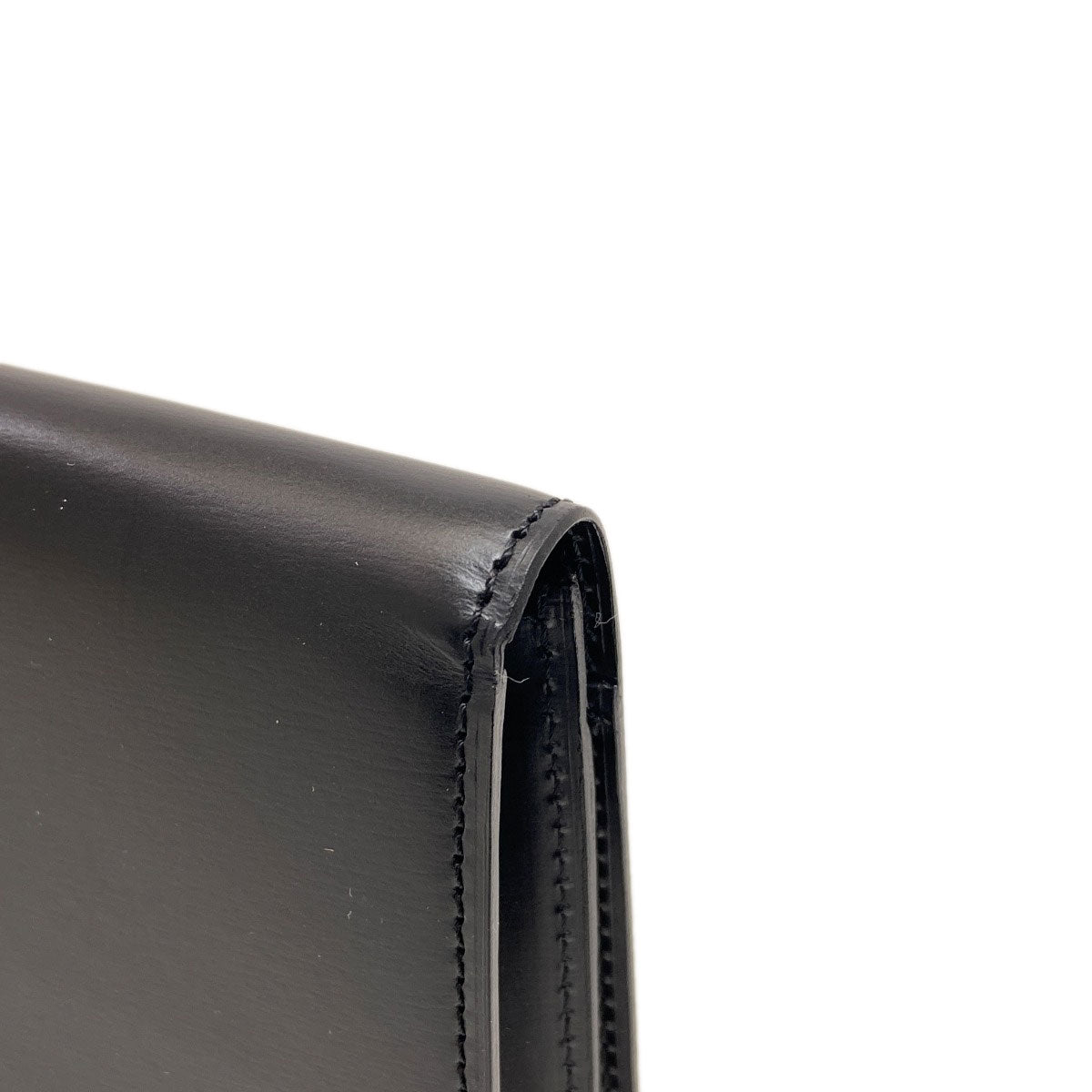 Dunhill logo Long wallet (no coin pocket) Leather mens [Used]