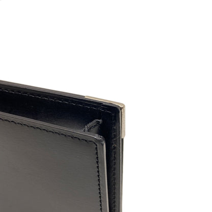 Dunhill logo Long wallet (no coin pocket) Leather mens [Used]