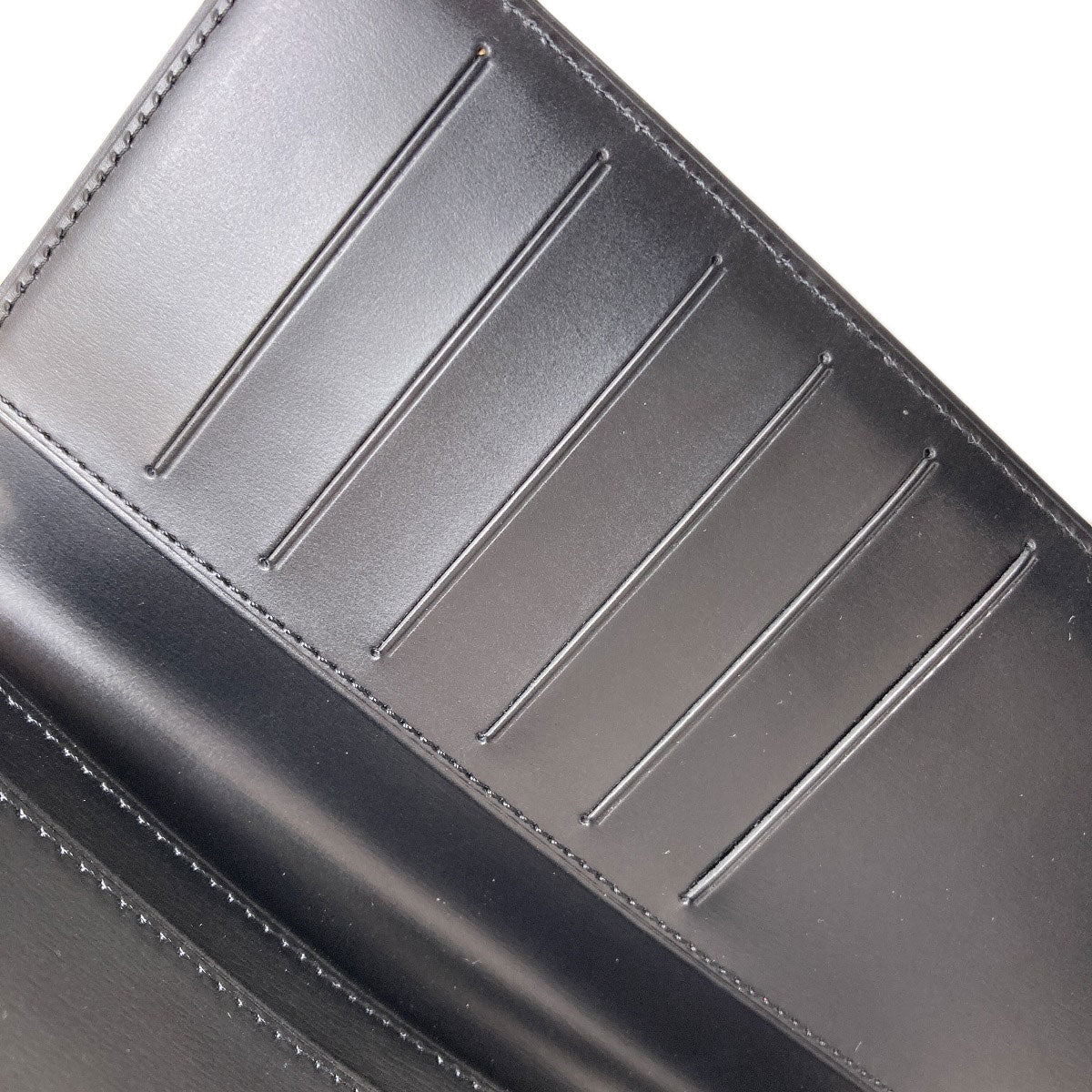 Dunhill logo Long wallet (no coin pocket) Leather mens [Used]