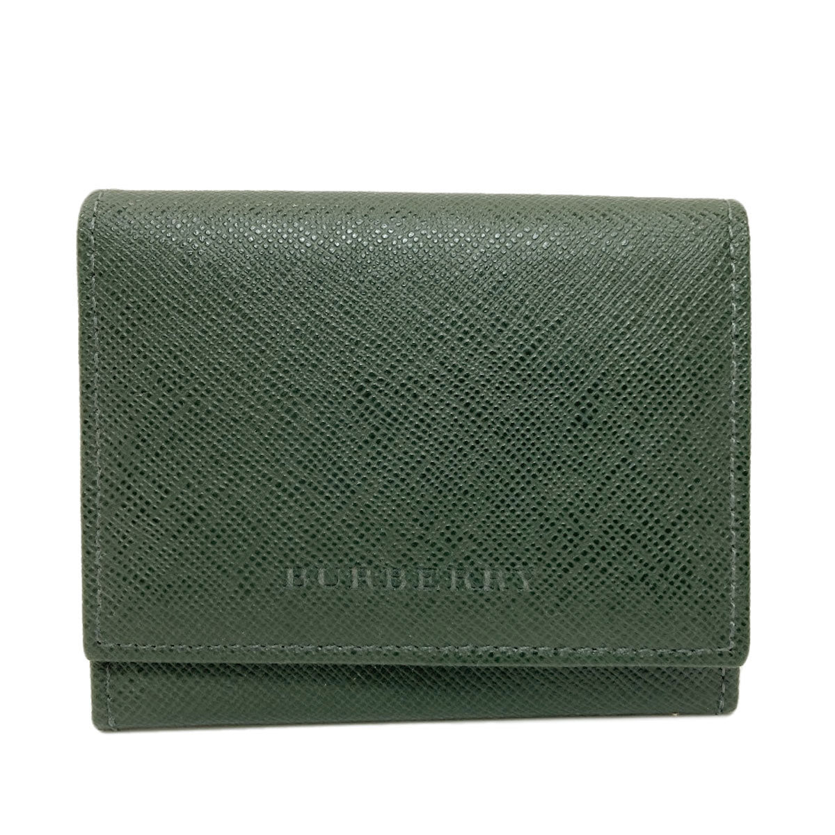 BURBERRY logo coin purse Leather Ladies [Used]