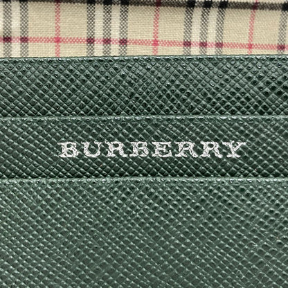 BURBERRY logo coin purse Leather Ladies [Used]