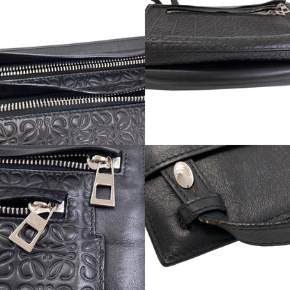 LOEWE Anagram repeat Shoulder Bag Calf Ladies [Used]