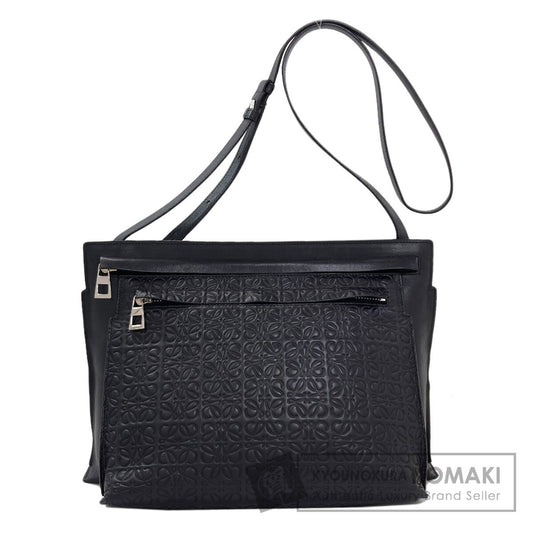 LOEWE Anagram repeat Shoulder Bag Calf Ladies [Used]