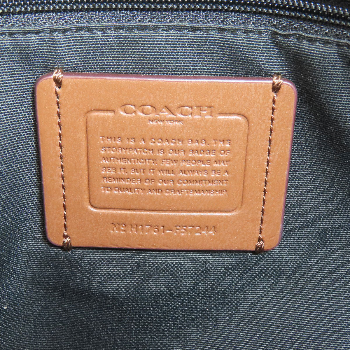 COACH F57244 2WAY Tote Bag Nylon Ladies [Used]