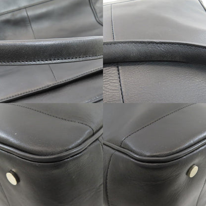 BURBERRY Checkpattern Tote Bag Leather Ladies [Used]