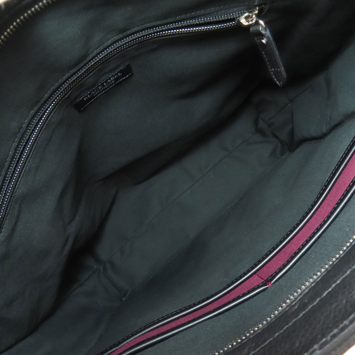 BURBERRY Checkpattern Tote Bag Leather Ladies [Used]