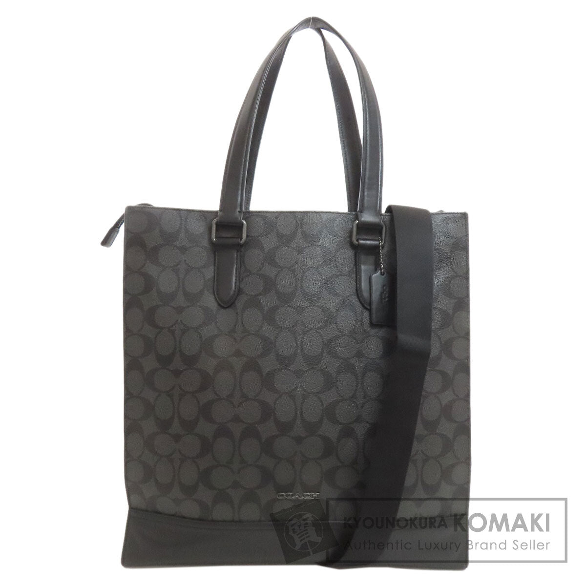 COACH C3232 Signature 2WAY Tote Bag PVC Ladies [Used]