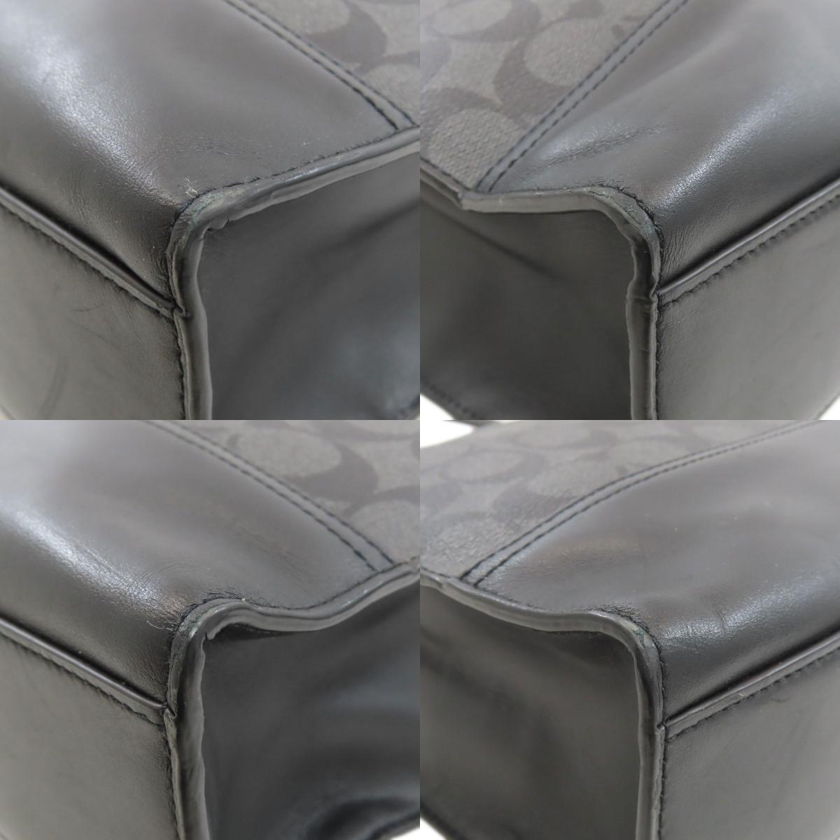COACH C3232 Signature 2WAY Tote Bag PVC Ladies [Used]